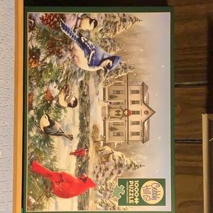 Red and Blue Holiday Puzzle Game